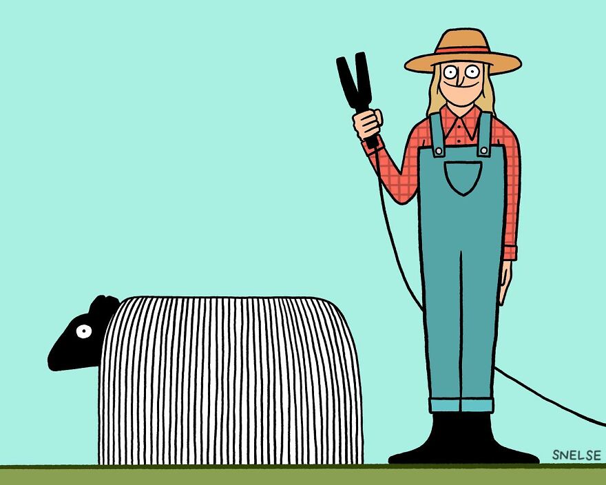 New Sarcasm-Filled Comics And Illustrations By Cartoonist Steve Nelson