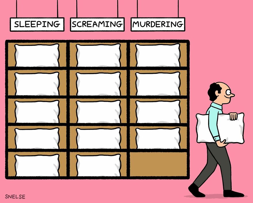 New Sarcasm-Filled Comics And Illustrations By Cartoonist Steve Nelson