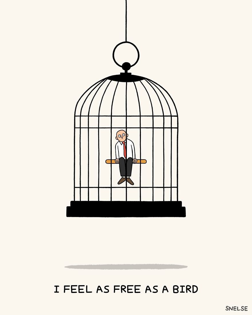 New Sarcasm-Filled Comics And Illustrations By Cartoonist Steve Nelson