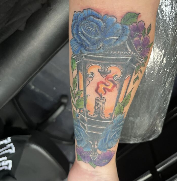 A New Light On Old Memories. I Had Tattoos From Old Relationships And Had Gotten Out Of A Bad One. This Is A Coverup Of Three
