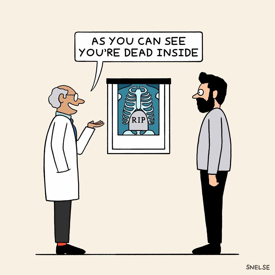 New Sarcasm-Filled Comics And Illustrations By Cartoonist Steve Nelson