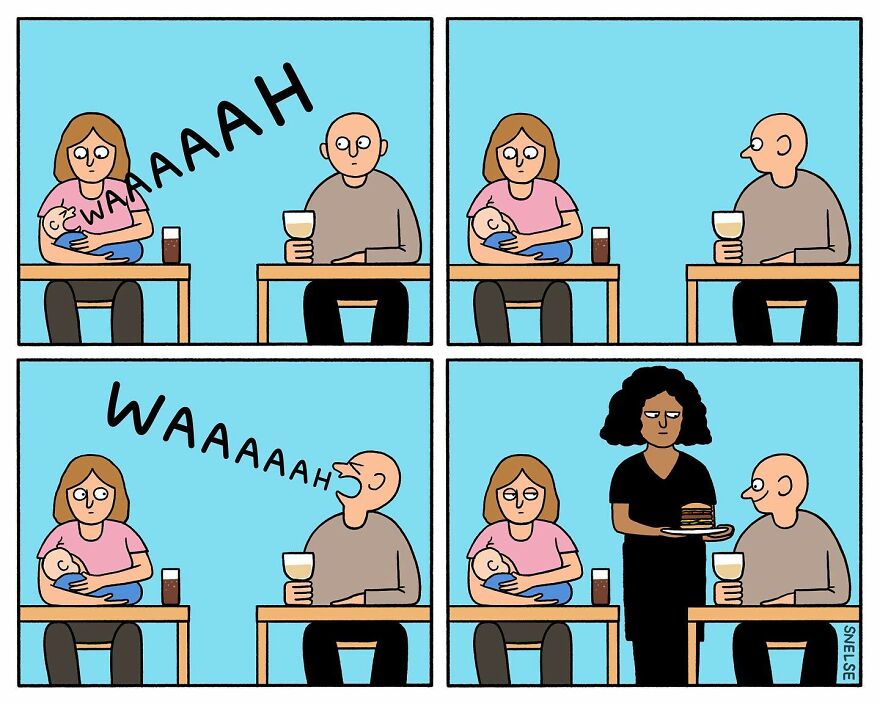 New Sarcasm-Filled Comics And Illustrations By Cartoonist Steve Nelson