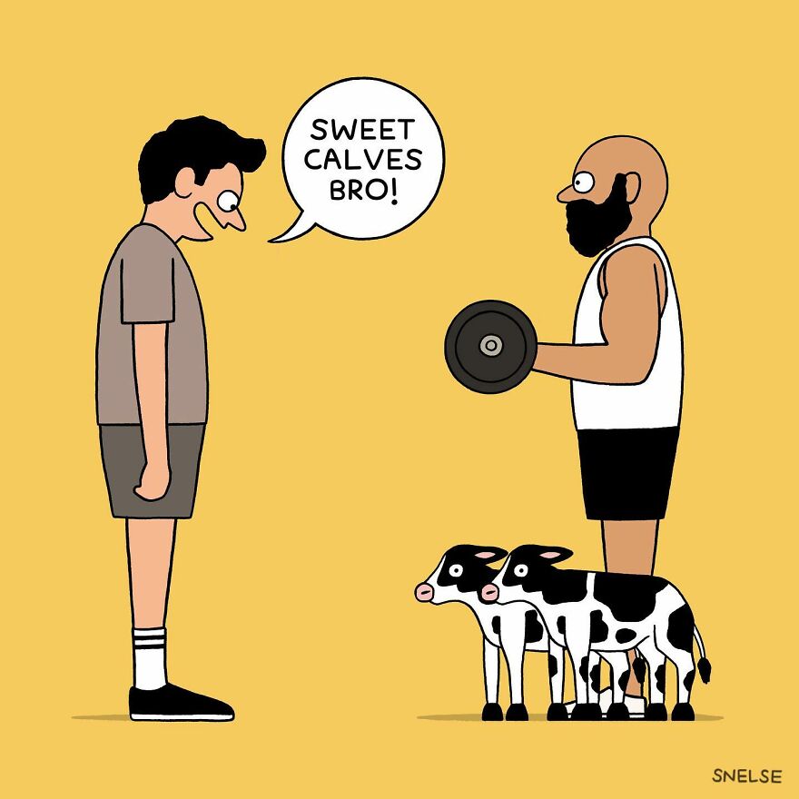 New Sarcasm-Filled Comics And Illustrations By Cartoonist Steve Nelson