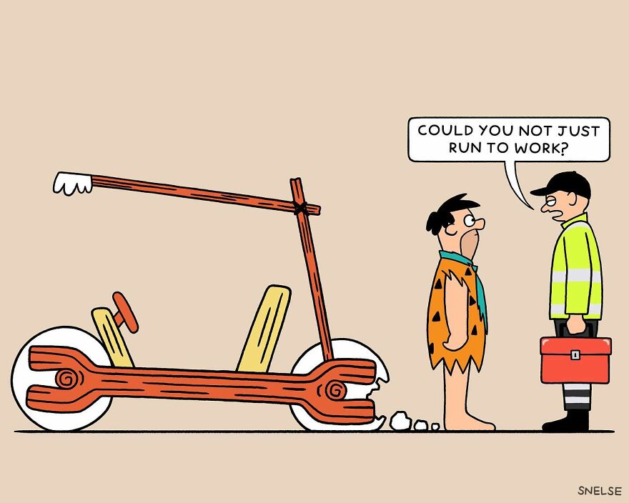 New Sarcasm-Filled Comics And Illustrations By Cartoonist Steve Nelson