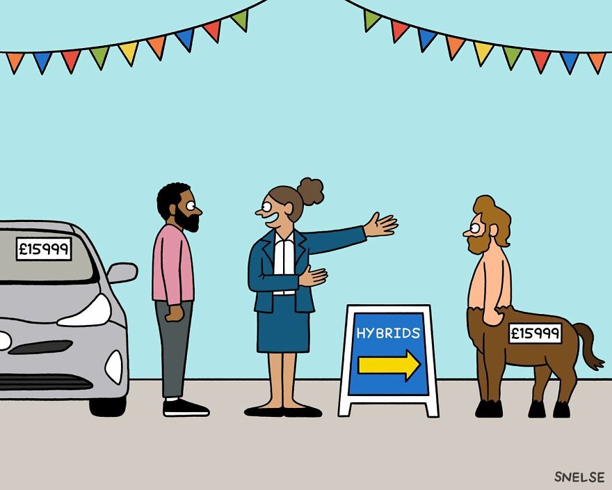 New Sarcasm-Filled Comics And Illustrations By Cartoonist Steve Nelson