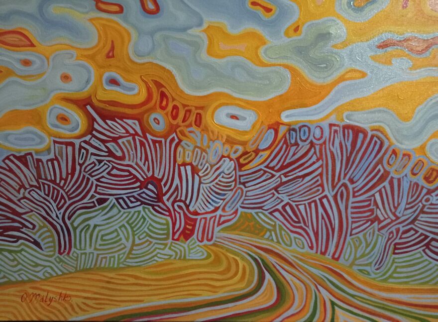 Paintings Are Like Flames Of The Soul.