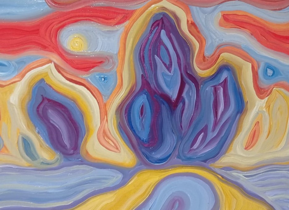 Paintings Are Like Flames Of The Soul.