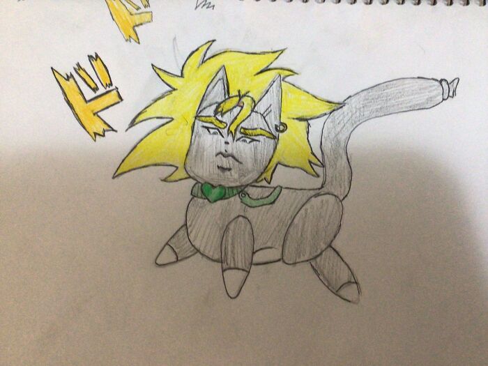 Dio Mixed With A Cat From A Game I Play