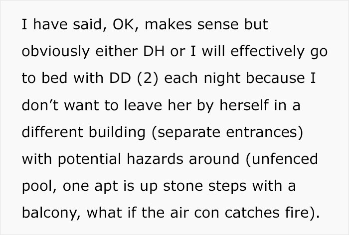 Mom Of A Toddler Gets Branded ‘Totally Unreasonable’ For Refusing To Leave Her To Sleep In A Room With A Separate Entrance