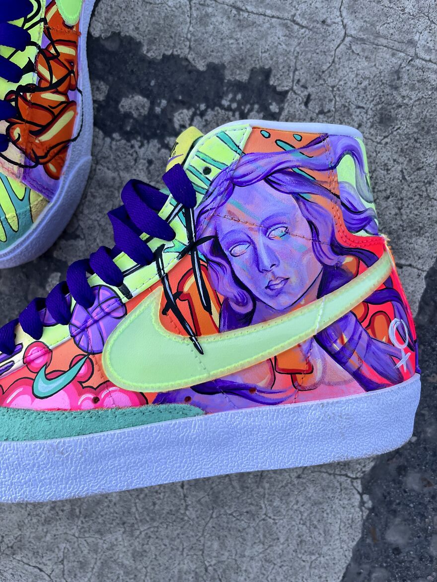 Sneakers Are My Canvas, And Here Are Designs That I Made Sneakers Are My Canvas, And Here Are Designs That I Made