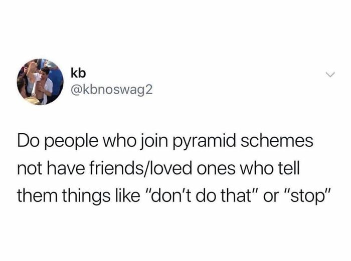 Do All Your Friends Have Poor Boundaries? Try Pyramid Schemes!