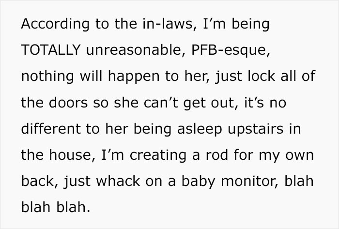 Mom Of A Toddler Gets Branded ‘Totally Unreasonable’ For Refusing To Leave Her To Sleep In A Room With A Separate Entrance