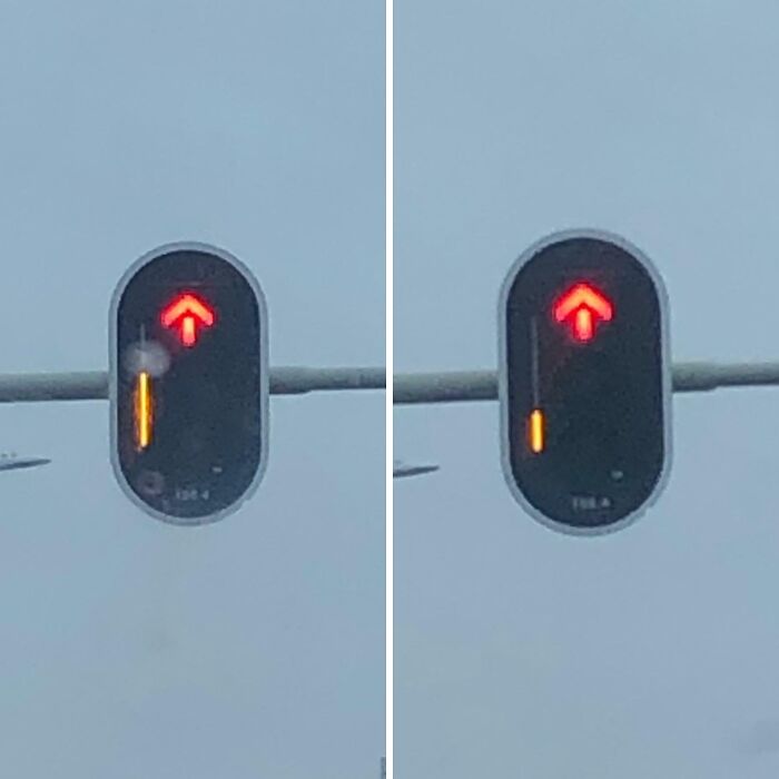 Este semáforo indica cuánto tiempo hay que esperar