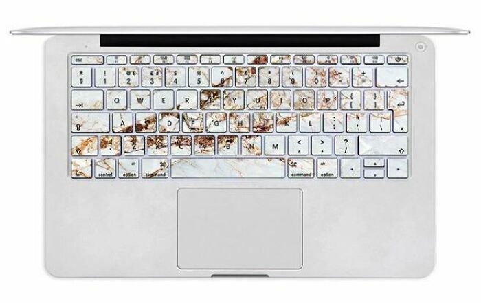 Unintentionally Gross, Marble Looking Keyboard