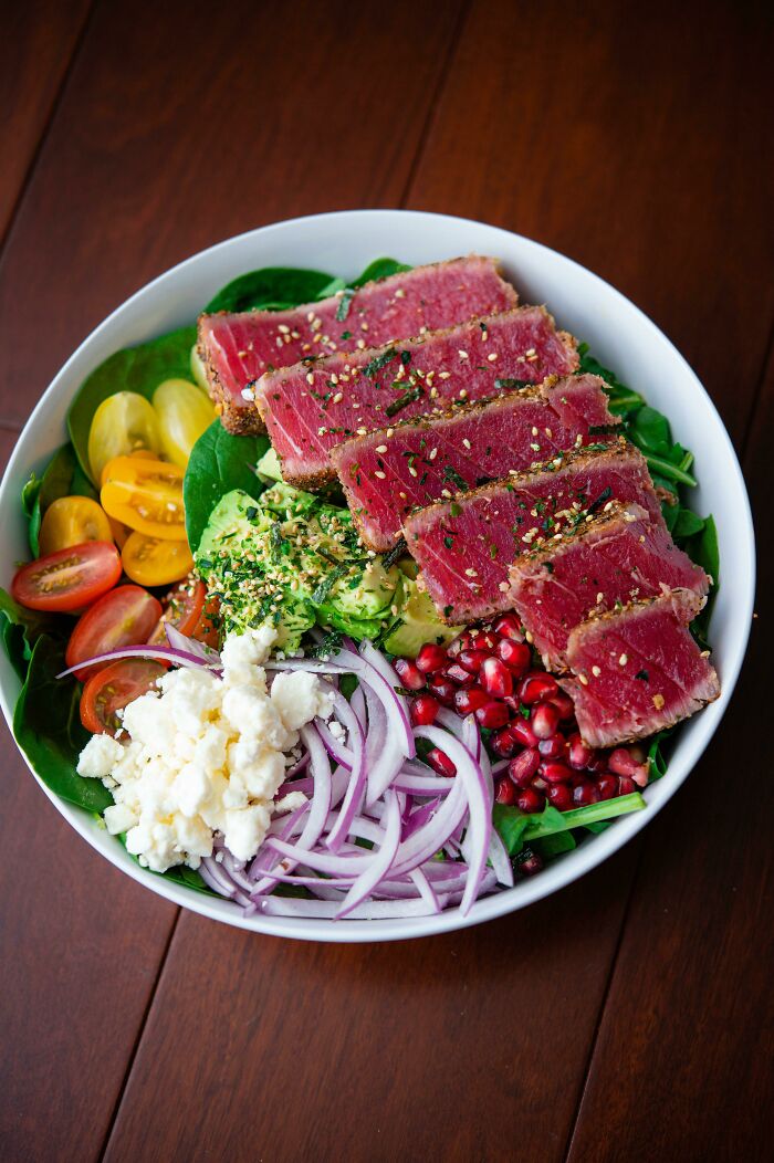 Ensalada de atún casera 