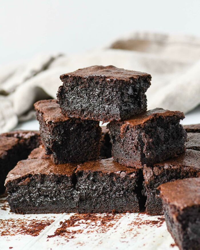 Brownies de cacao espesos 