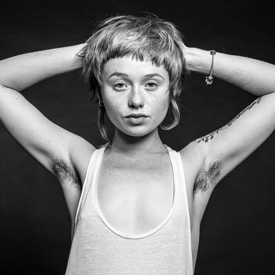 "Natural Beauty” Photo Series Challenges Restricting Female Body Hair Standards (33 Pics)