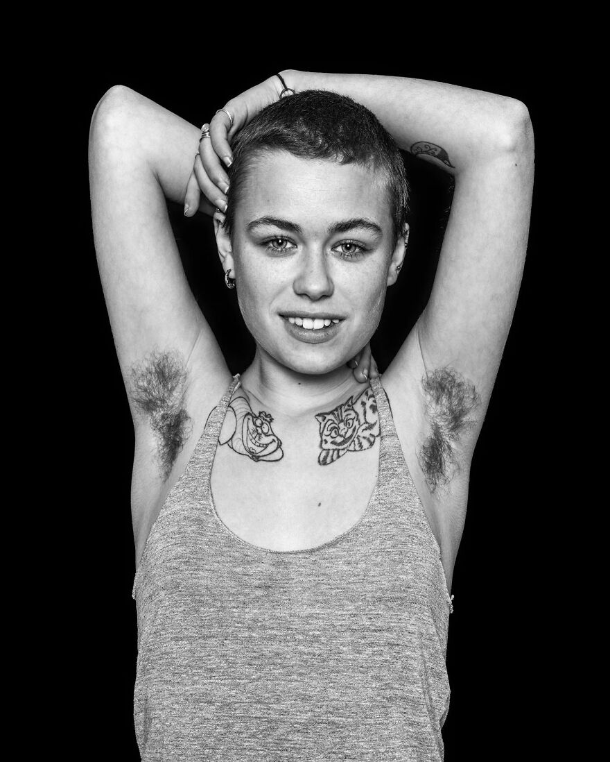 "Natural Beauty” Photo Series Challenges Restricting Female Body Hair Standards (33 Pics)
