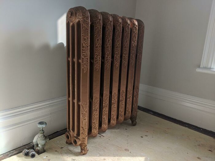 Got Our Radiators Back Today -- Had Them Sandblasted And Painted
