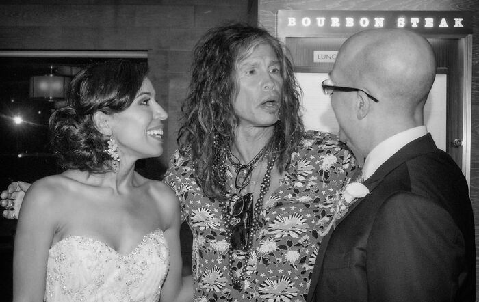 Fun Memories From When Steven Tyler Crashed Our Wedding