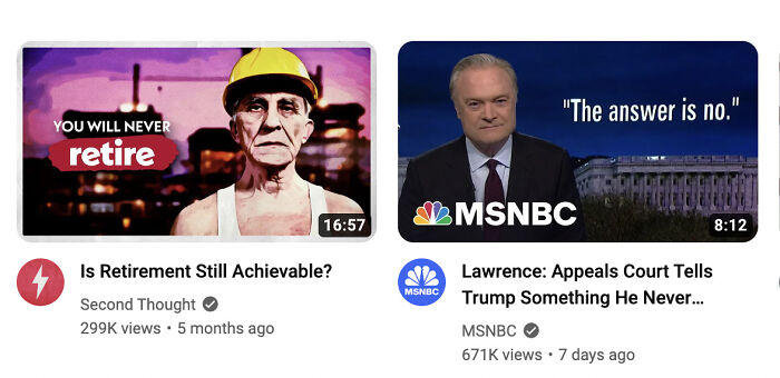 My Youtube Recommendations Are Spitting Facts