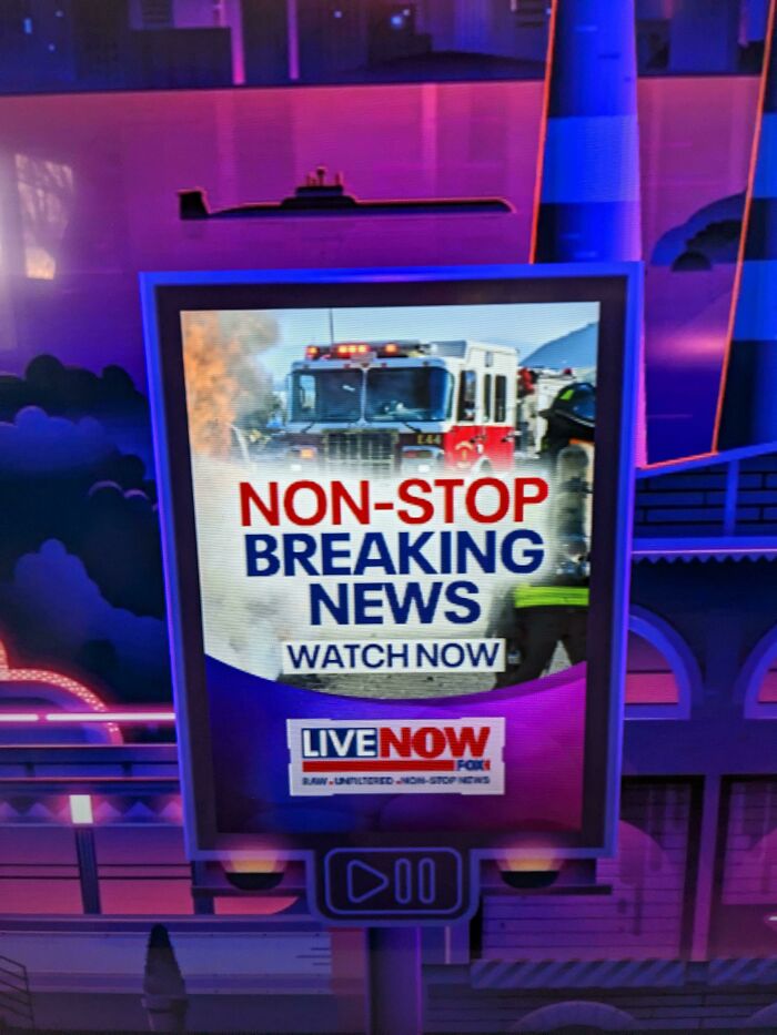 Non Stop. Breaking News?