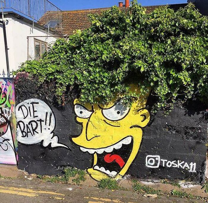 This Cool Simpsons Piece In Brighton