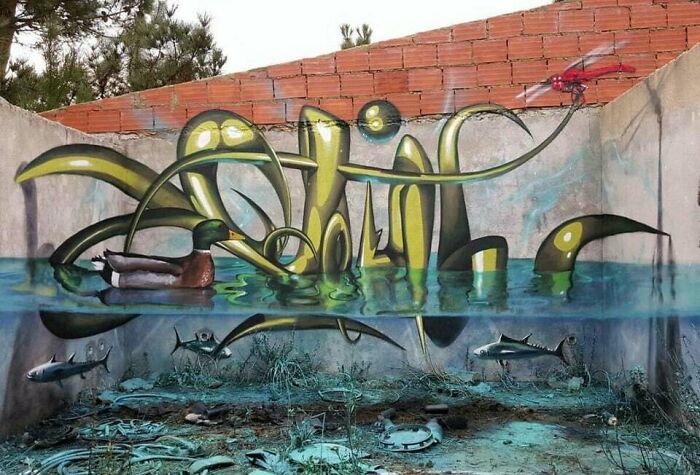 Amazing 3D Graffiti