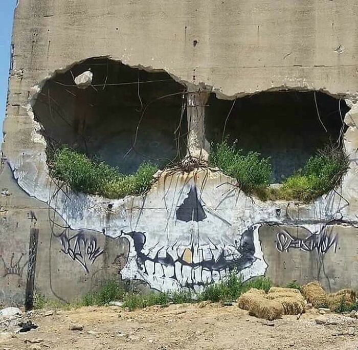 Awesome Skull Graffiti