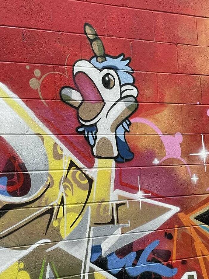 Bluey, He’s The Most Annoying Graffiti In The World