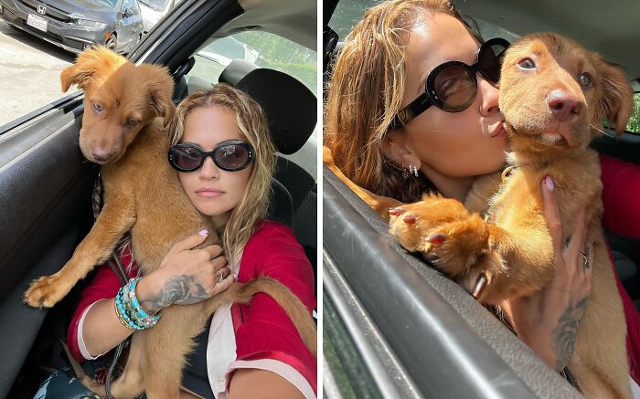 Rita Ora With Honey