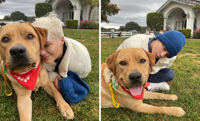 Selma Blair With Scout