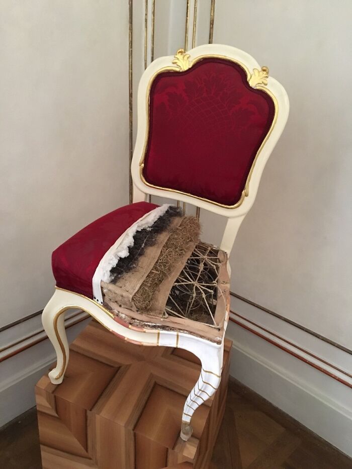 Upholstered Chair From A 19th Century Austrian Palace