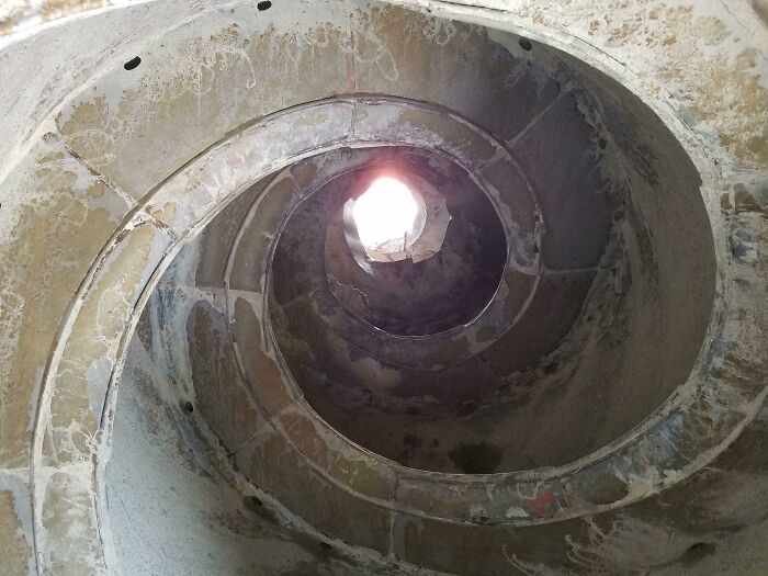 What The Inside Of A Concrete Mixer Drum Looks Like