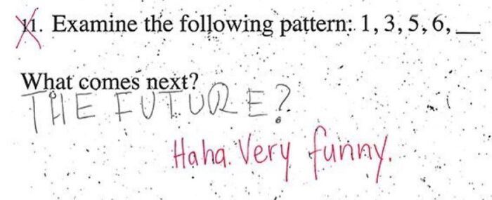 Funny Test Answer