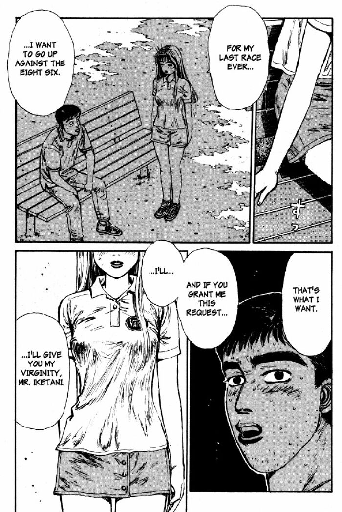 Ok I've Been Really Enjoying Finally Reading Initial D But What The F**k Is This