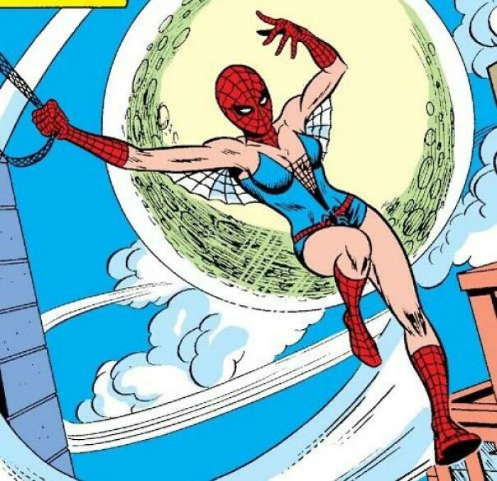 I Know This Is More Men Designing Women, But The Costume For The First Female Version Of Spider-Man Is… Something