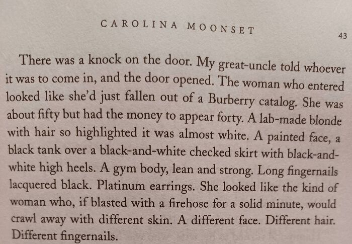 From "Carolina Moonset" By Matt Goldman. Where Did The Firehose Come From?