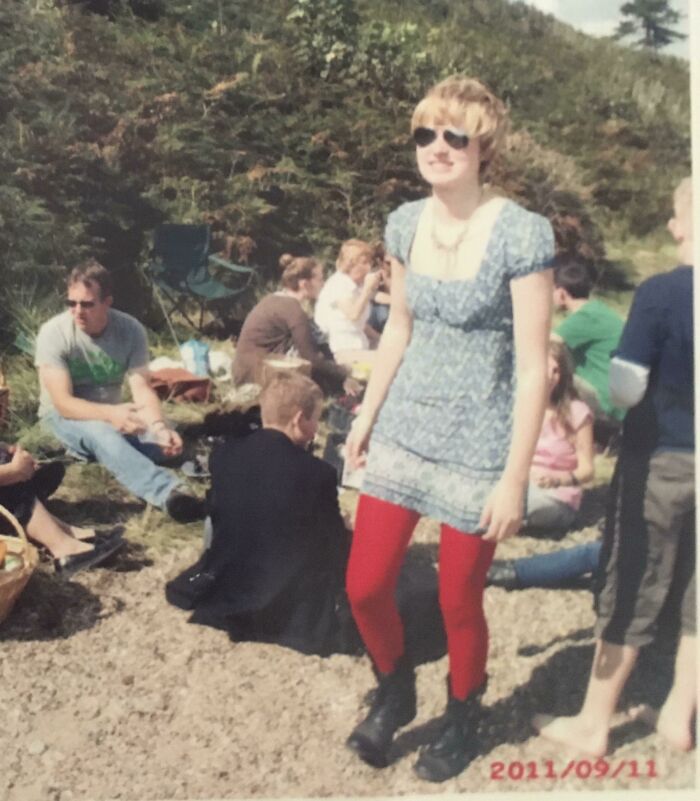 Roxanne… You Don’t Have To Put On The Red Tights! Me In 2011 At A Family Picnic
