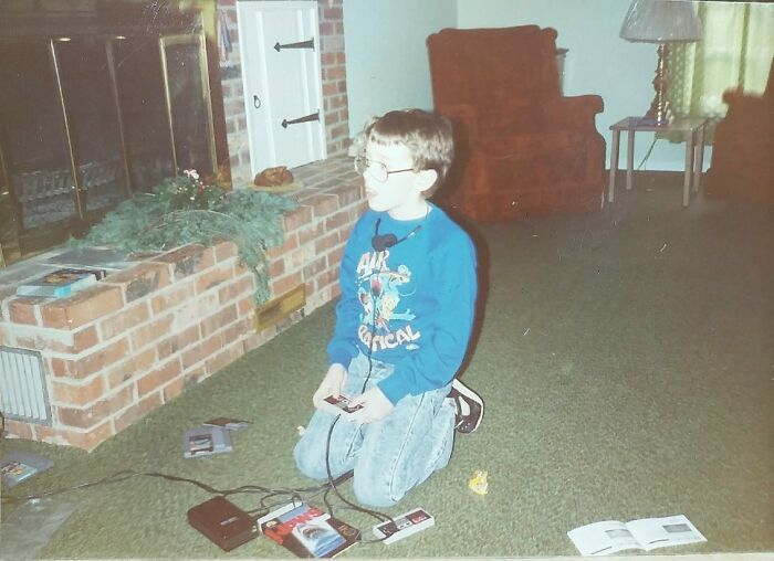 Christmas 1988. Pretty Sure I Was Listening To Poison: Open Up And Say Ahh On My Walkman