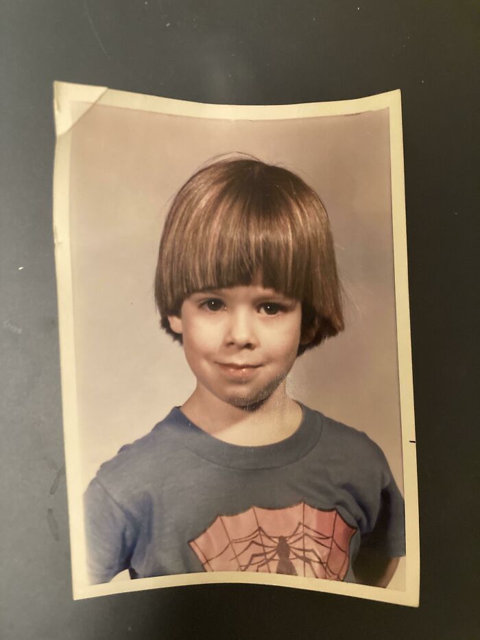 My Mom Wouldn’t Allow Me To Wear This 80s Era Spider-Man Undershirt For Picture Day, But I Snuck It Under My Clothes Anyway