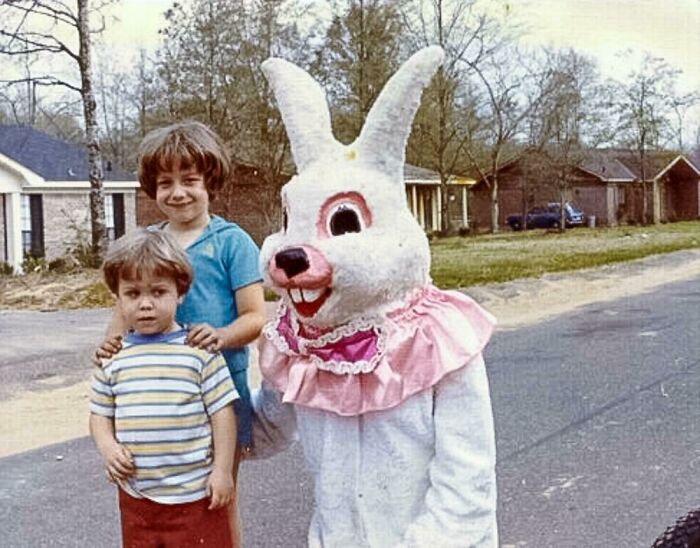 ¡No me gustaba ese conejo de Pascua! 