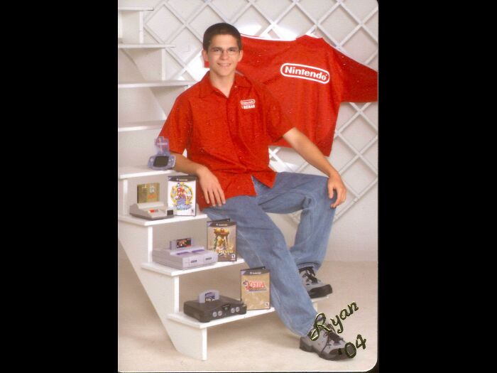 Senior Picture; Gamecube Not Pictured