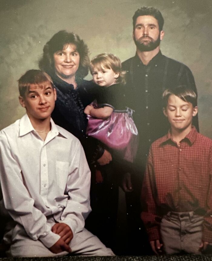 Family Photo. What A Mood