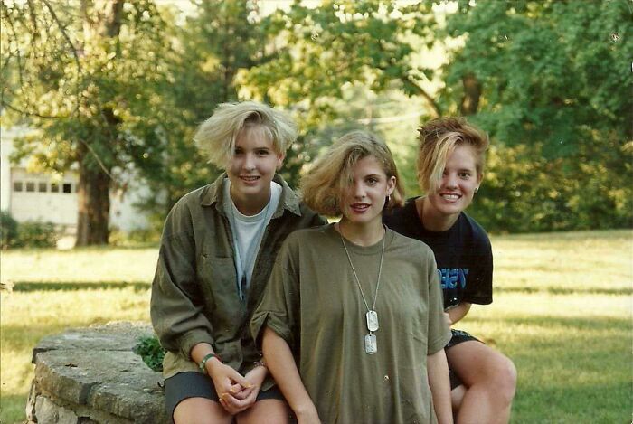 1987, We Loved The Cure, 7seconds, The Decedents, The Smiths, Etc. We Taped 120 Minutes Off Mtv Every Sunday Night From Midnight - 2 Am. I'm On The Far Left. Can Believe We Weren't Blind In One Eye After All The Years With The Lopsided Haircuts