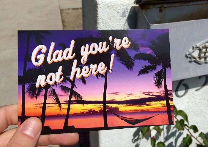My Ex Sent Me A Postcard