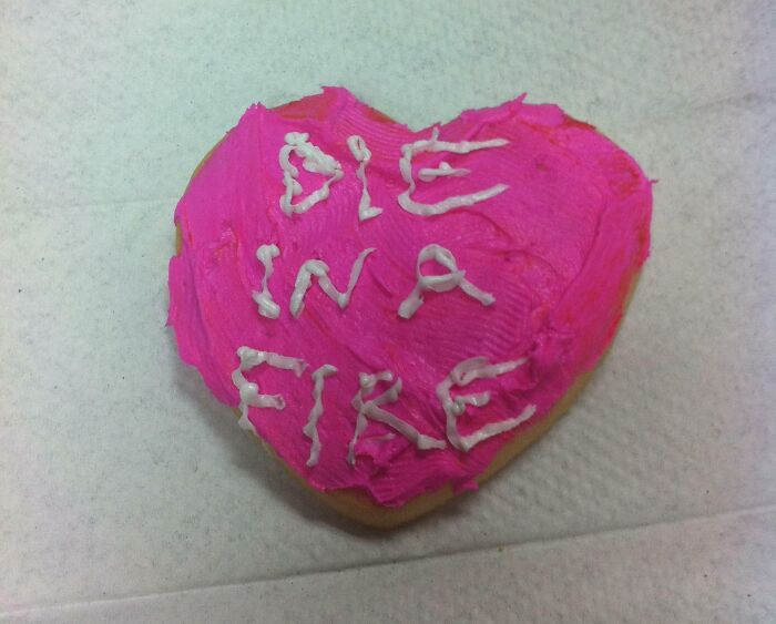 Made My Ex A Valentine Cookie. Nailed It