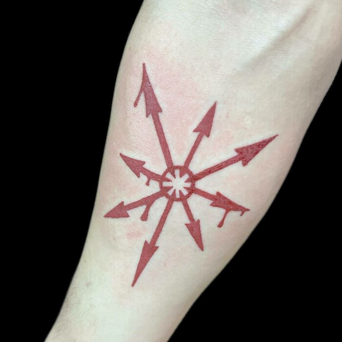 I Think My Client Called It A Chaos Compass? Anyway It’s Super Clean And Looks Great!