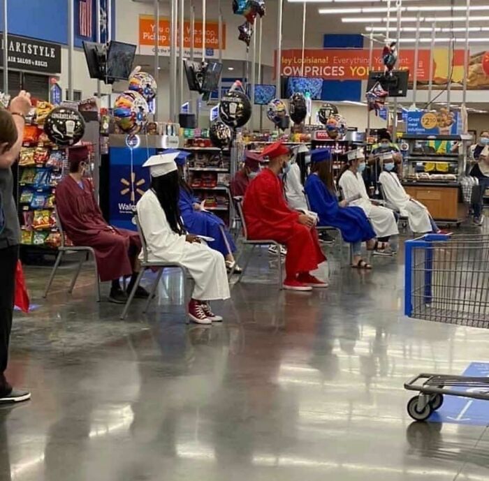 Imagine Going To School For 12 Years And Graduating At Walmart
