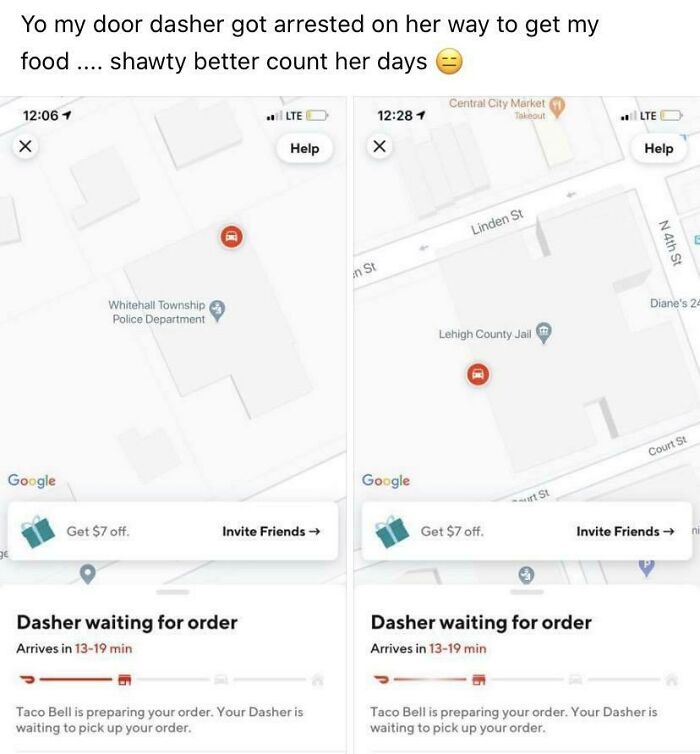 Not A Good Night For This Doordash Driver